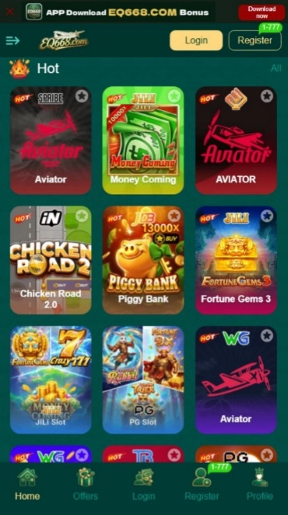 eq668 game